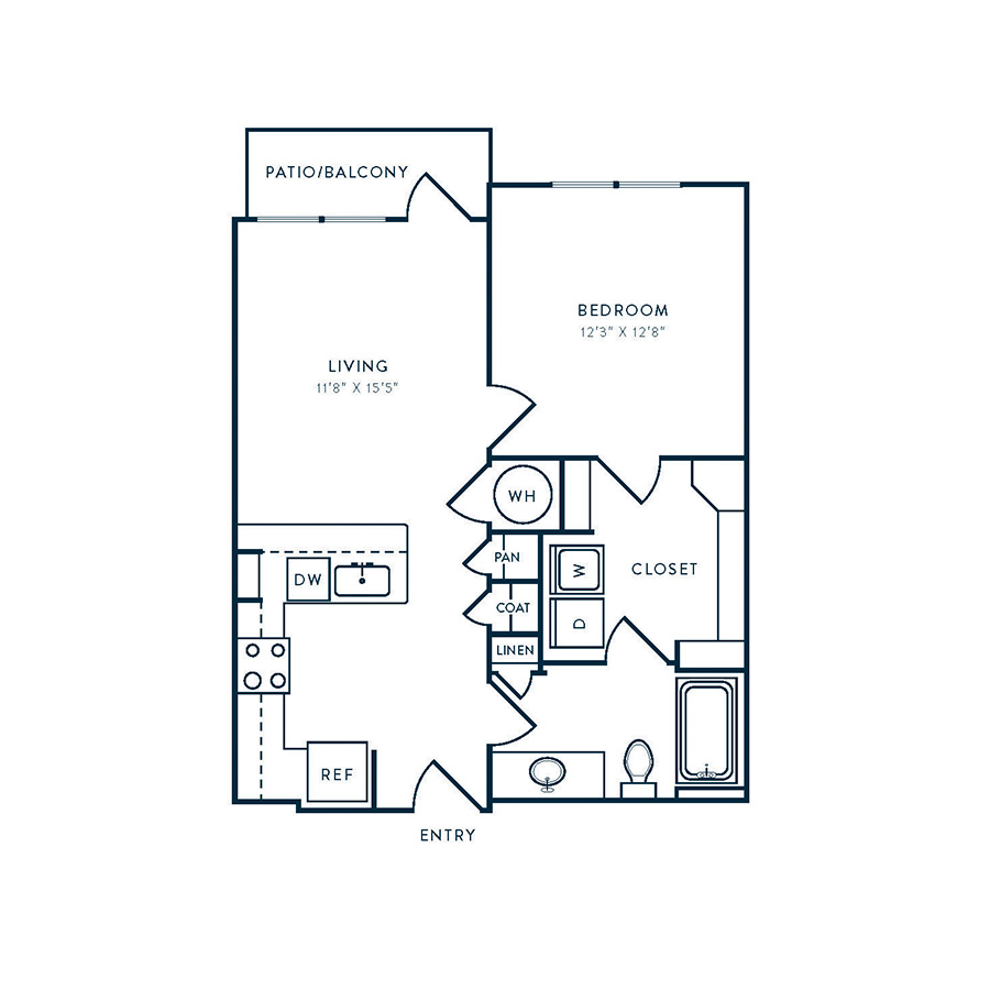 A1 floor plan