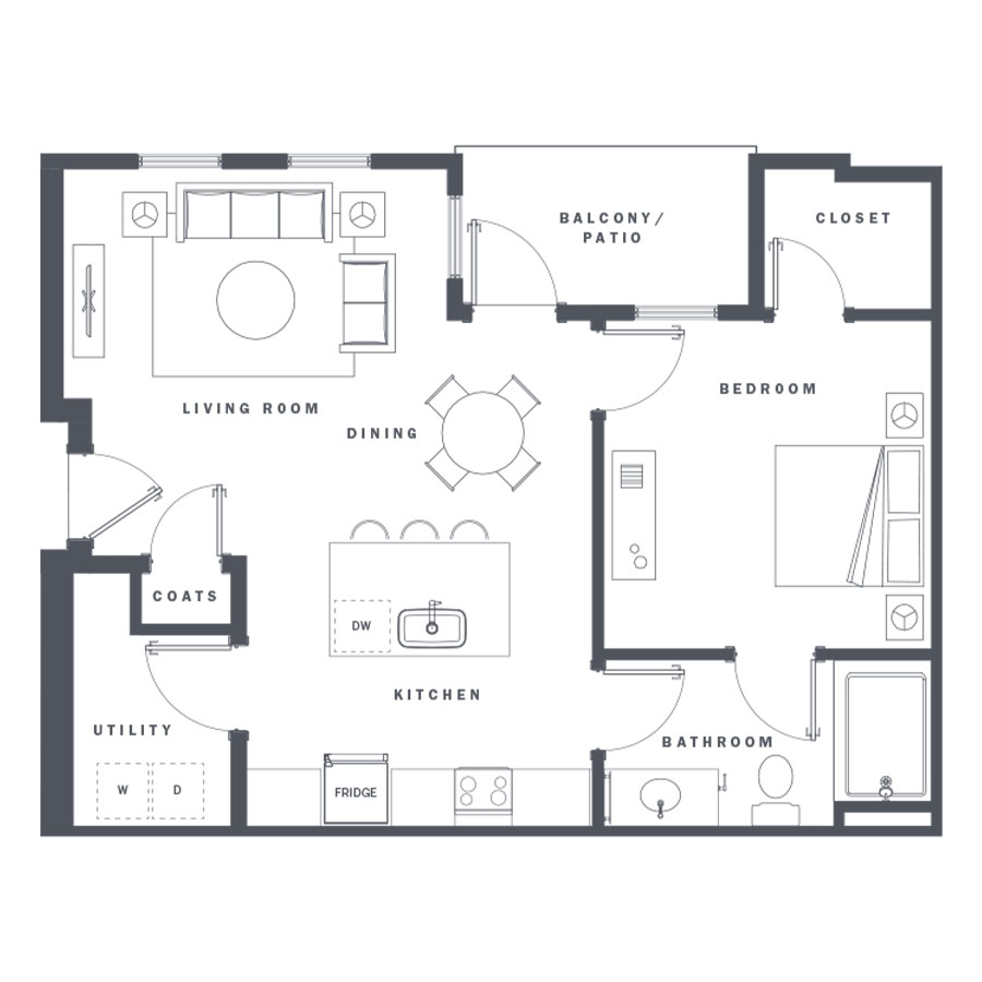 1A floor plan