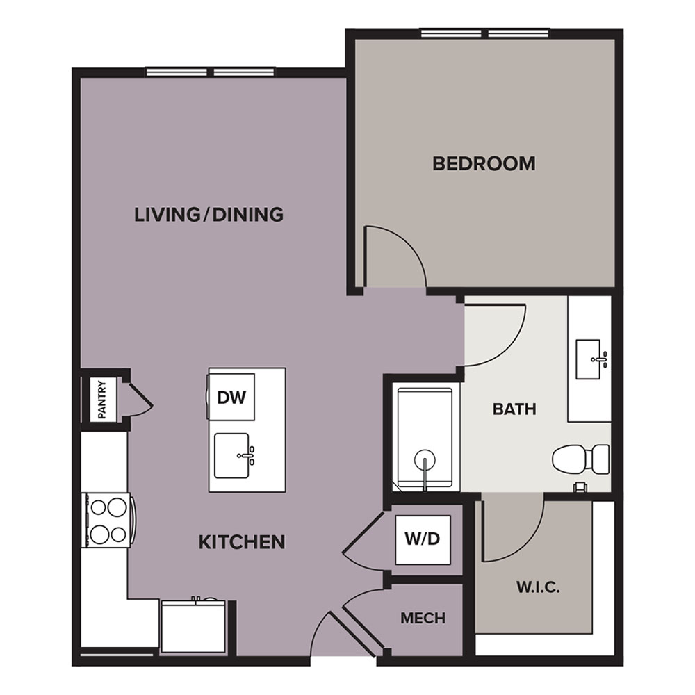 A1 floor plan