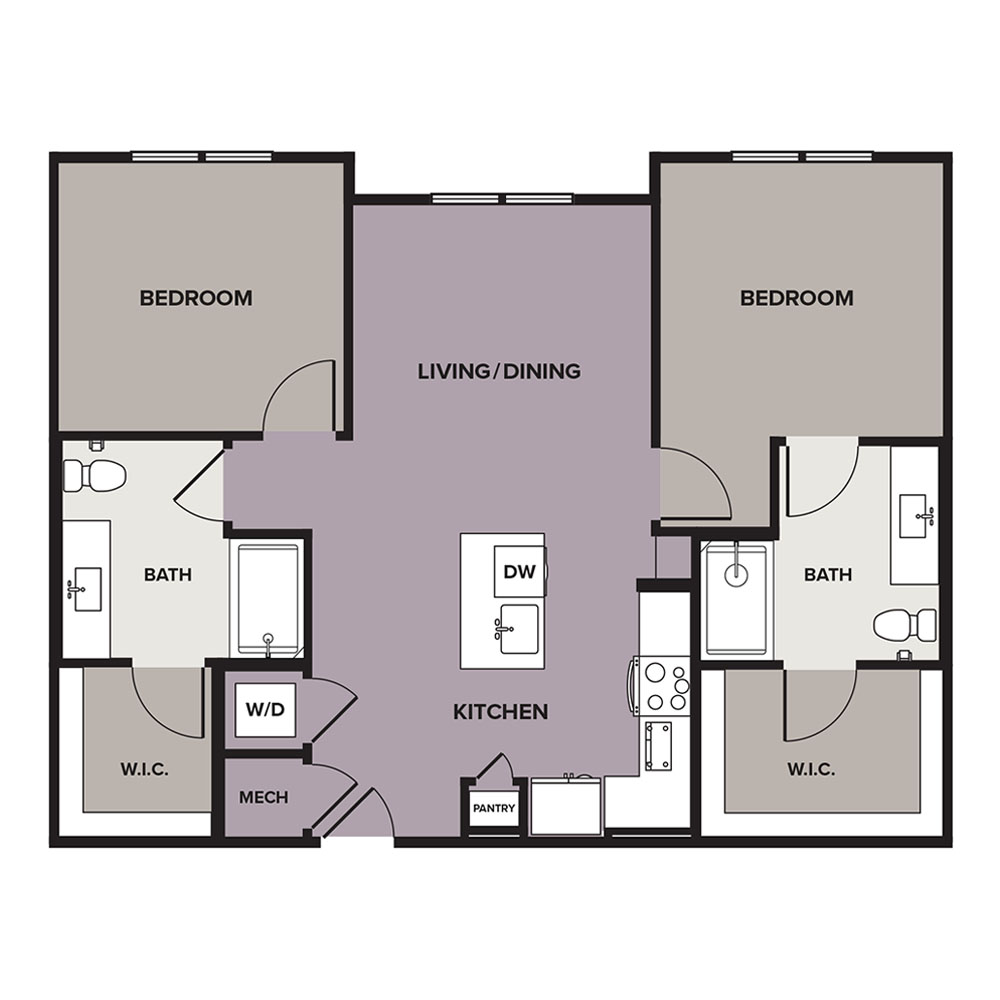 B1-A floor plan