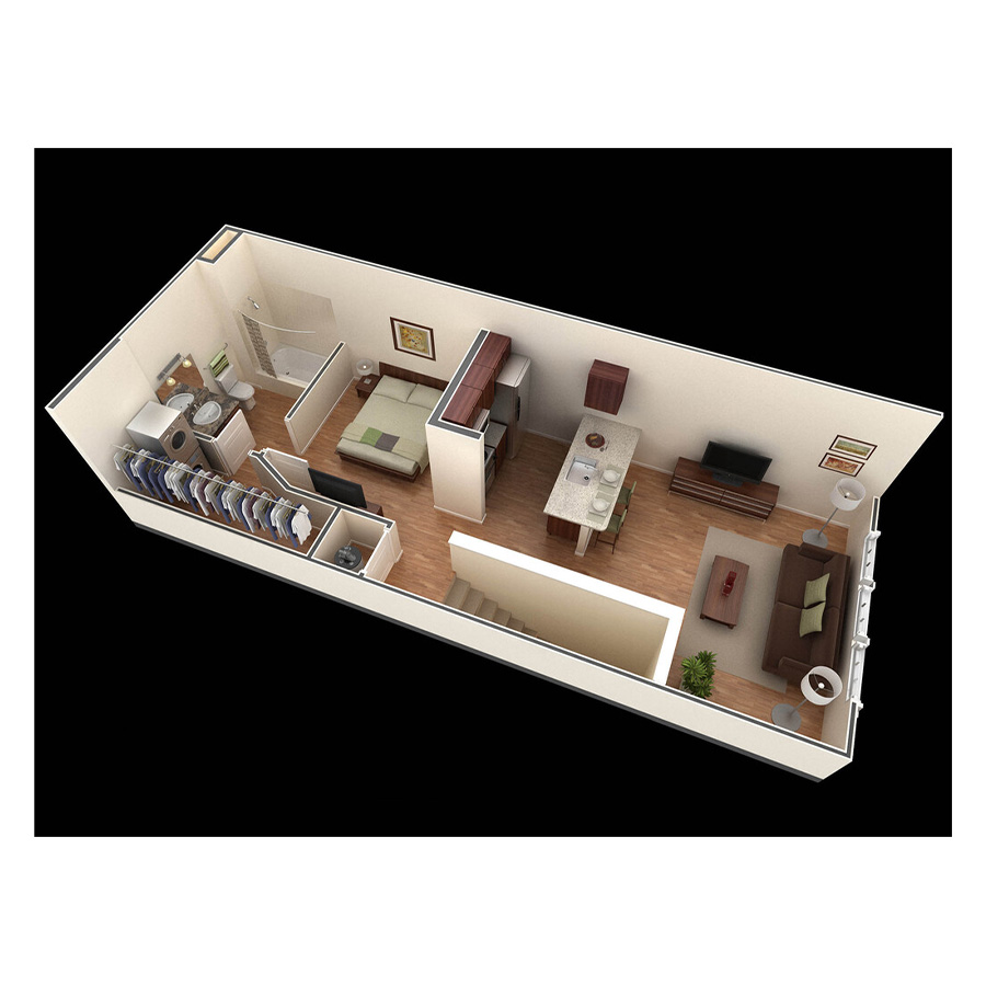 Studio Grand Overlook floor plan