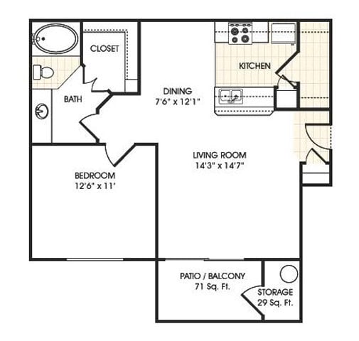Repose floor plan