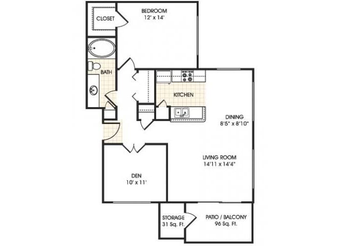 Serenity floor plan