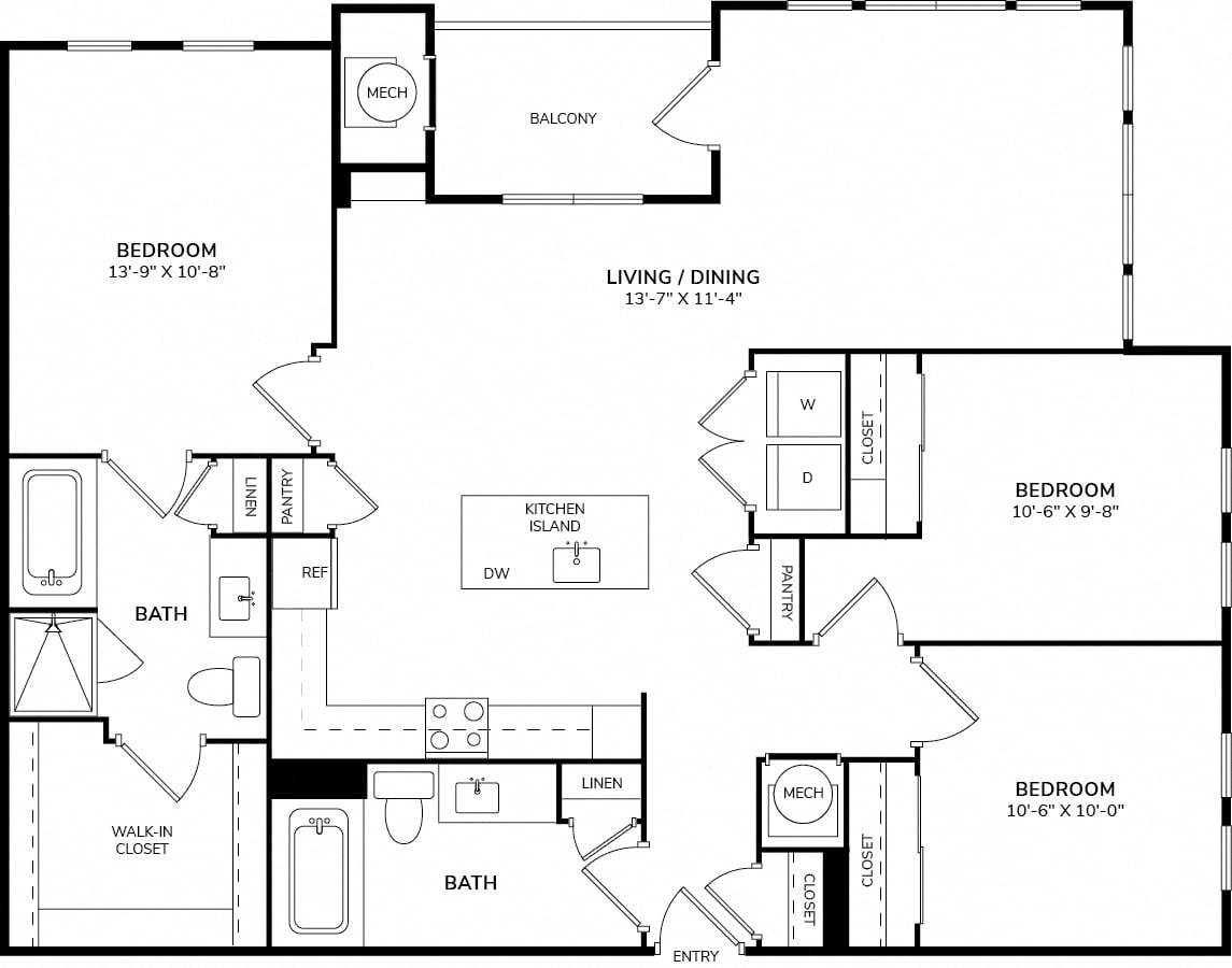 C1 floor plan
