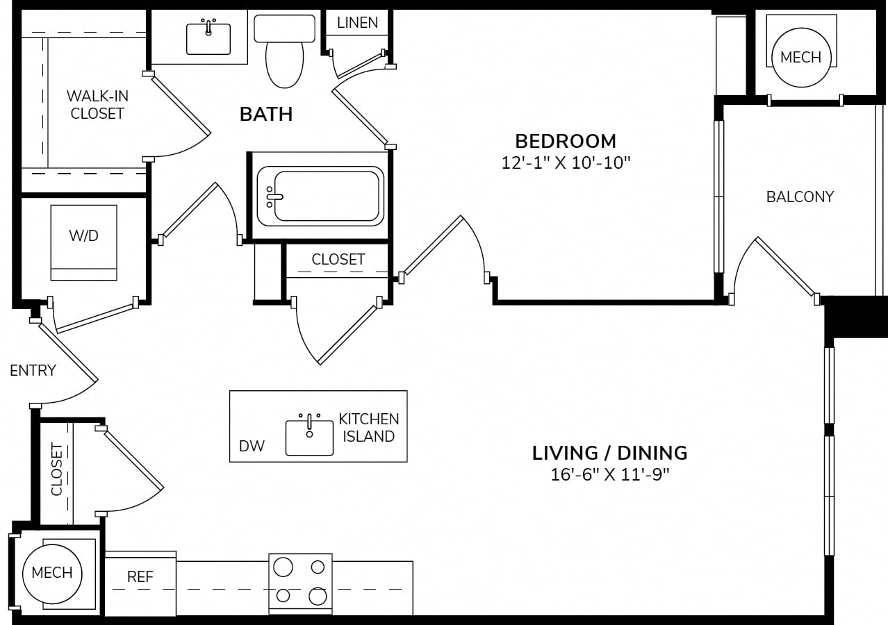 A2 floor plan