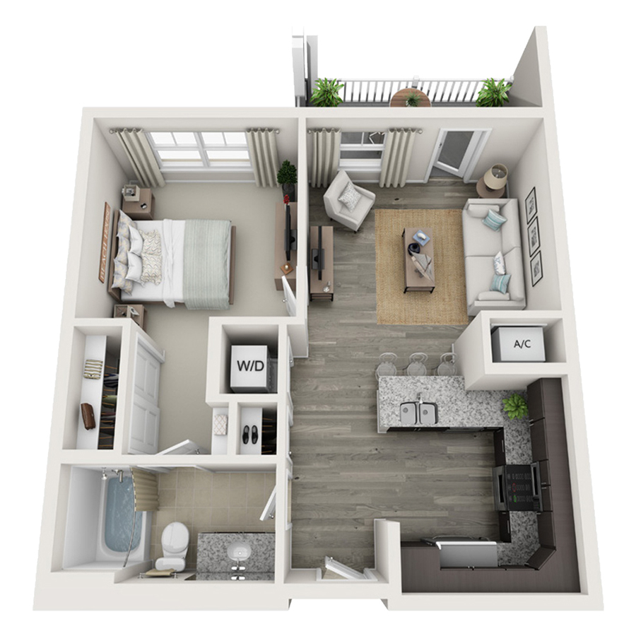 1B - The Scout floor plan