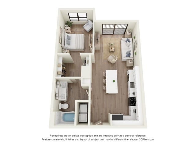 A1-B floor plan