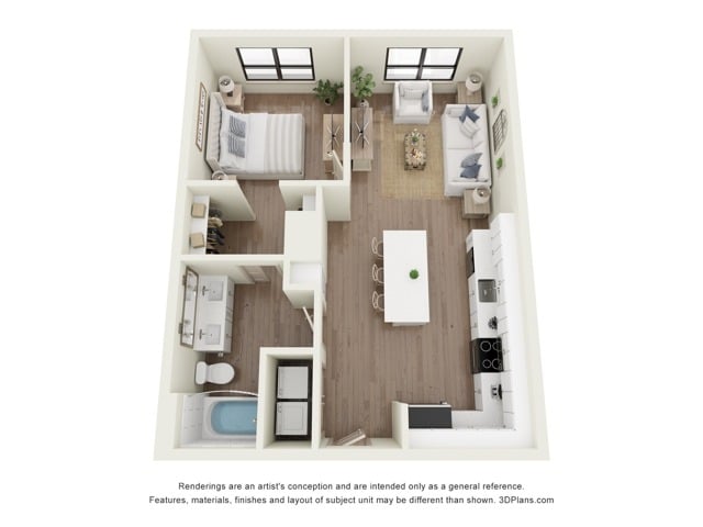 A2 floor plan