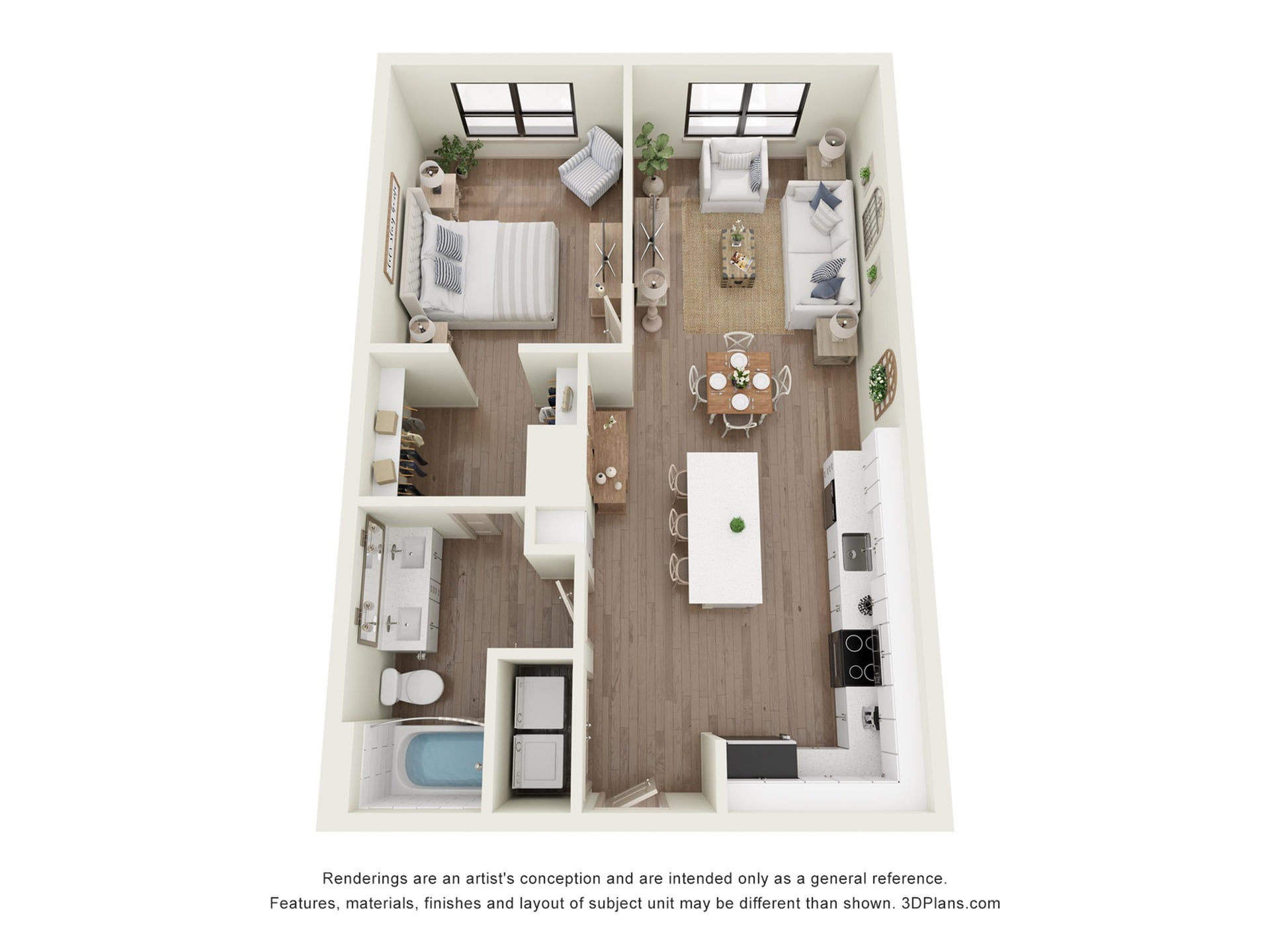 A1 floor plan