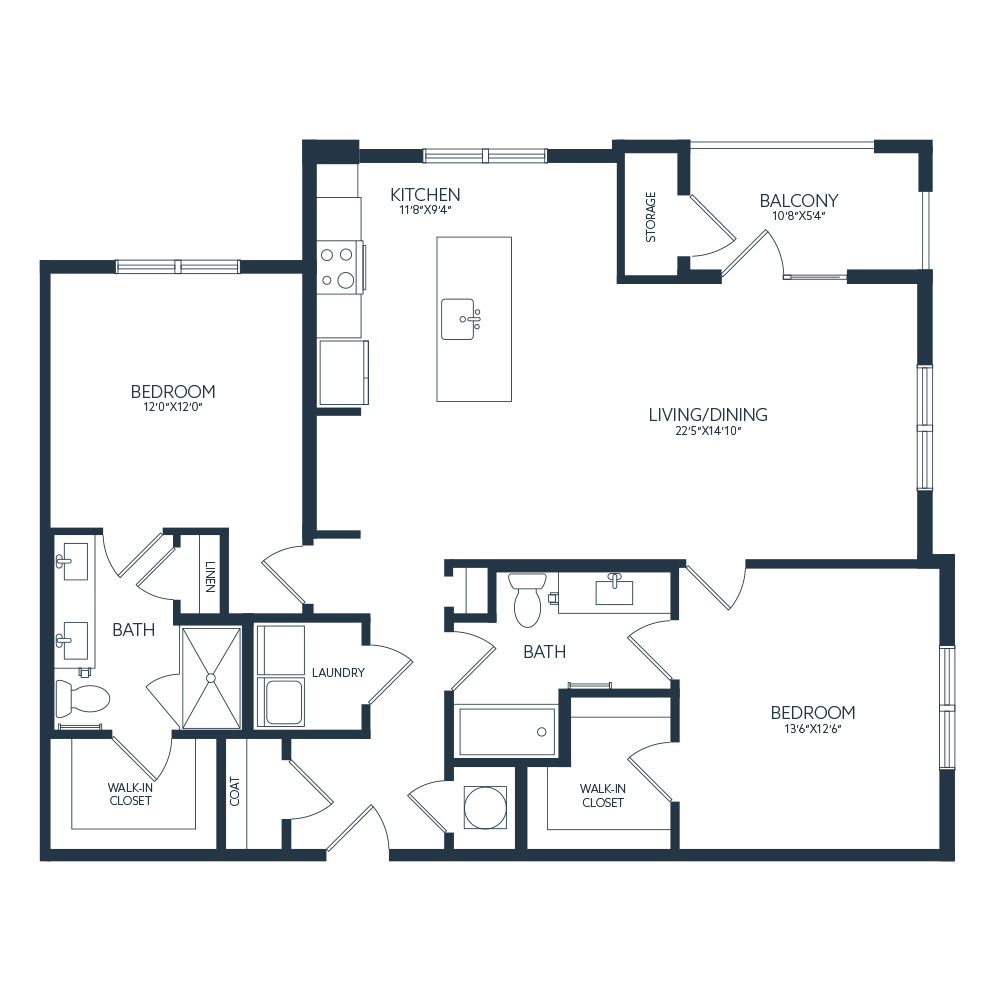 B2P floor plan
