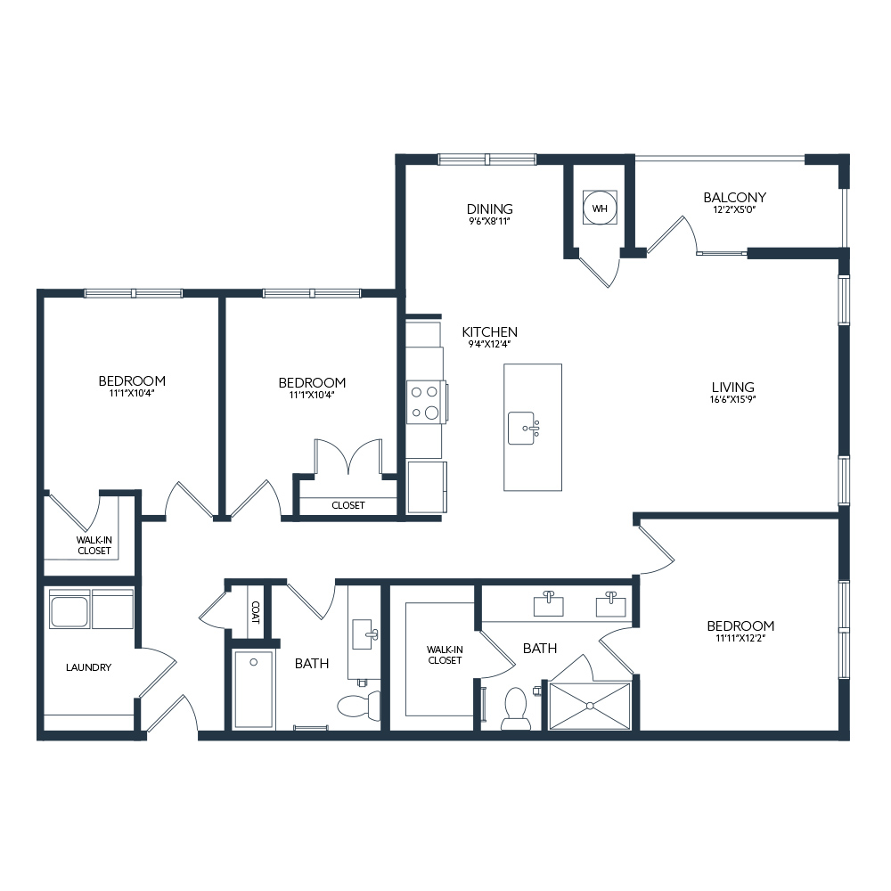 C1P floor plan