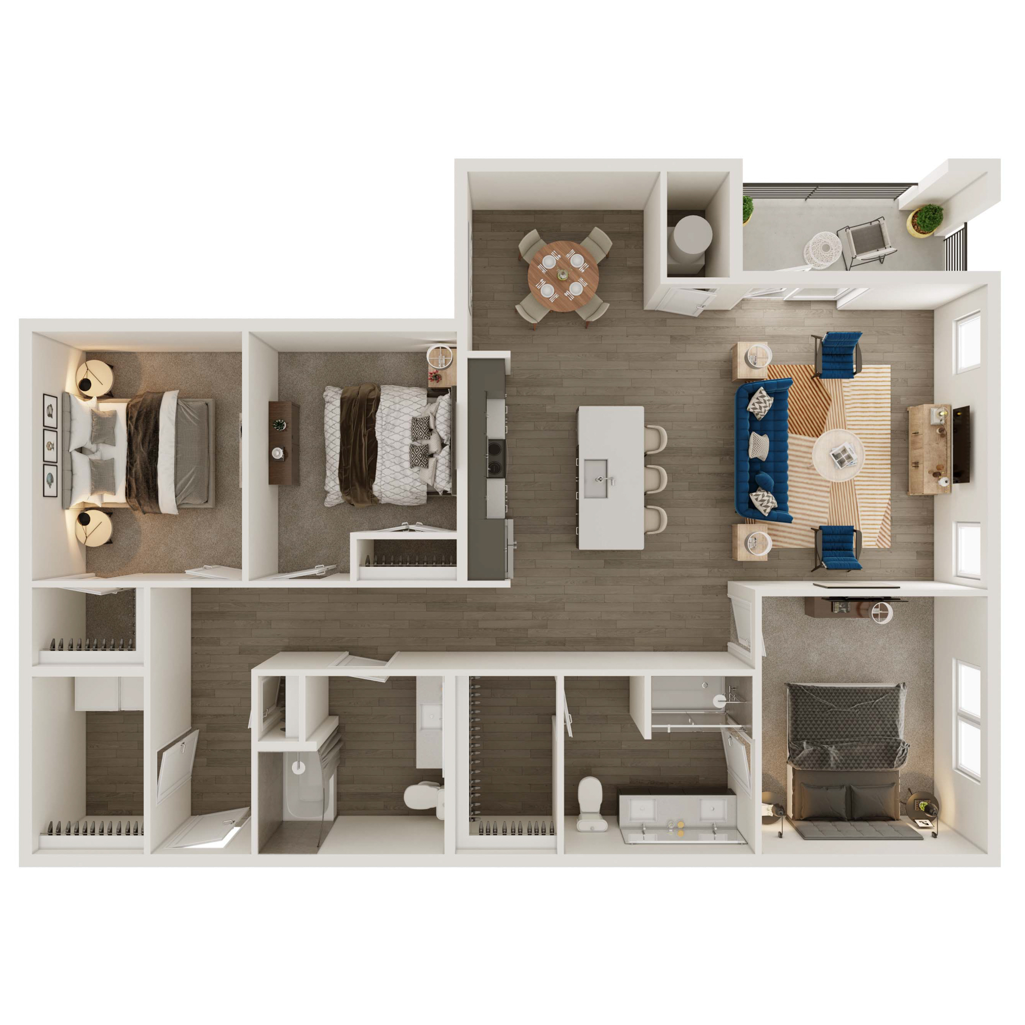 C1AP floor plan