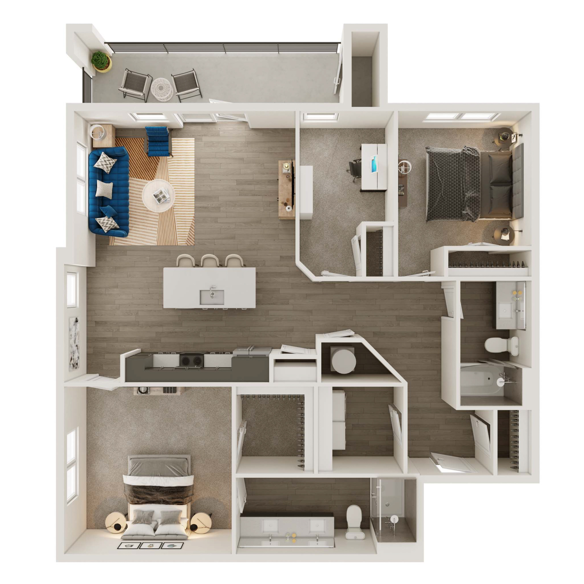 B3D floor plan