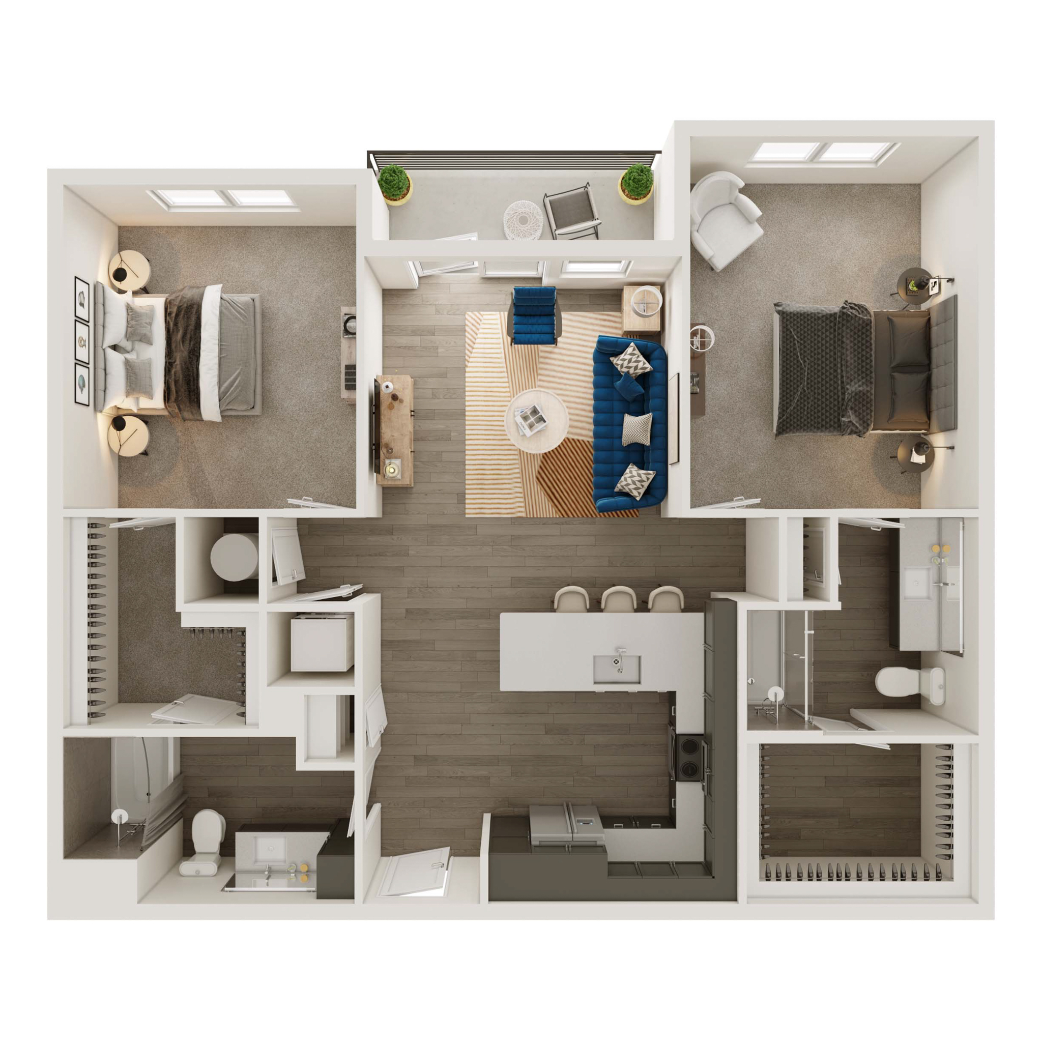 B1P floor plan