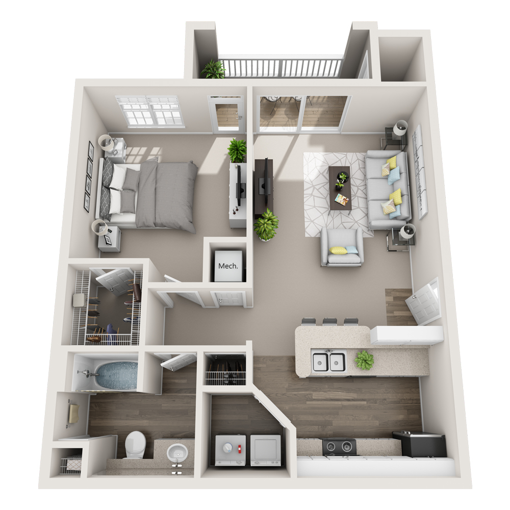 A1 floor plan