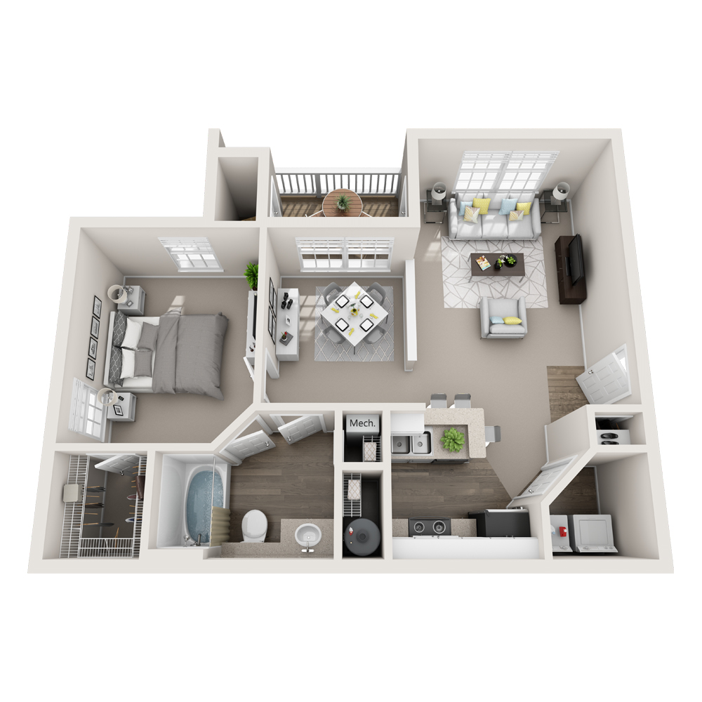 A2 floor plan