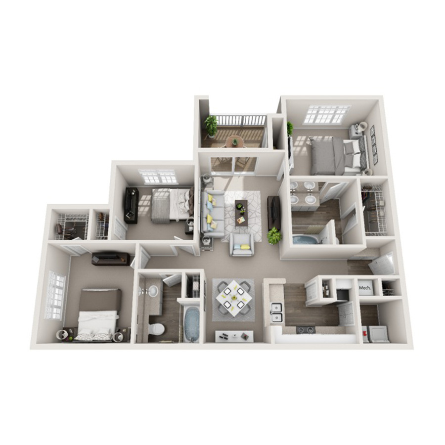 C1 floor plan