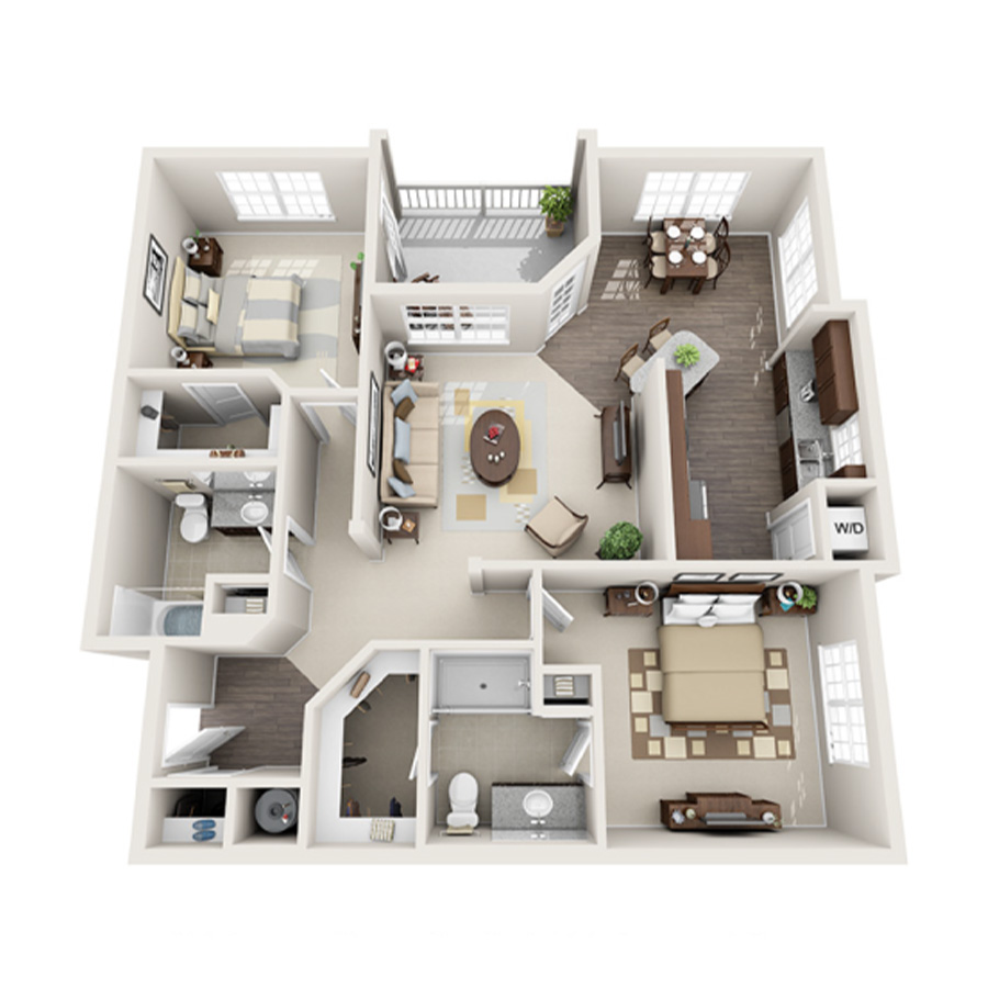 B2 floor plan