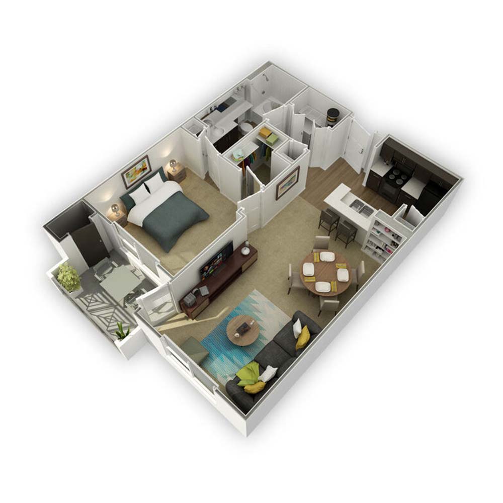 Wrangler Renovated floor plan