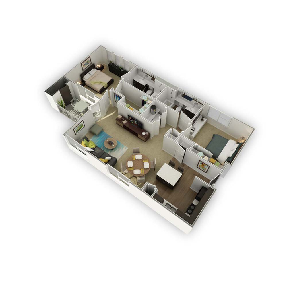 Mirage floor plan