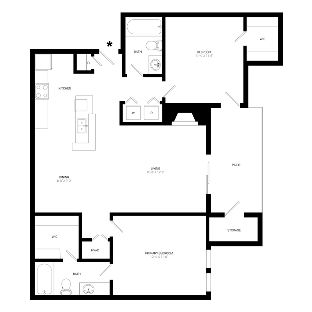 The Madison floor plan