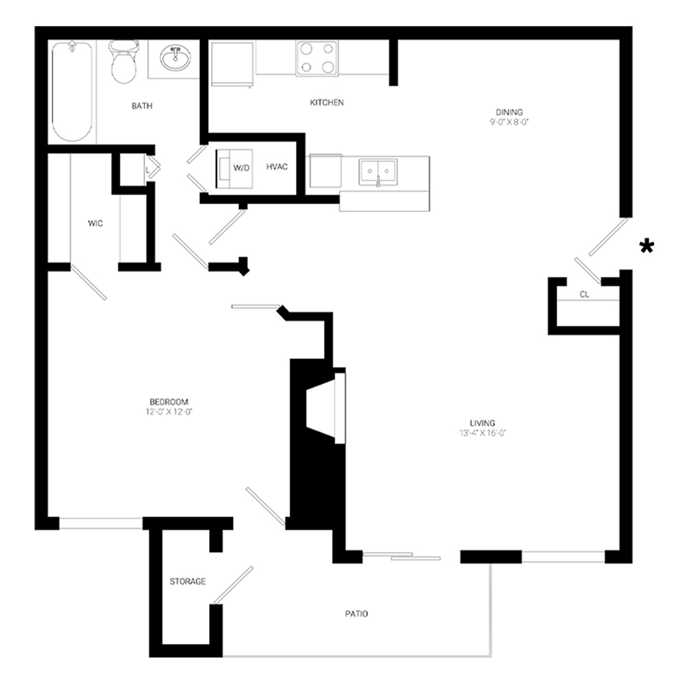 The Jefferson floor plan