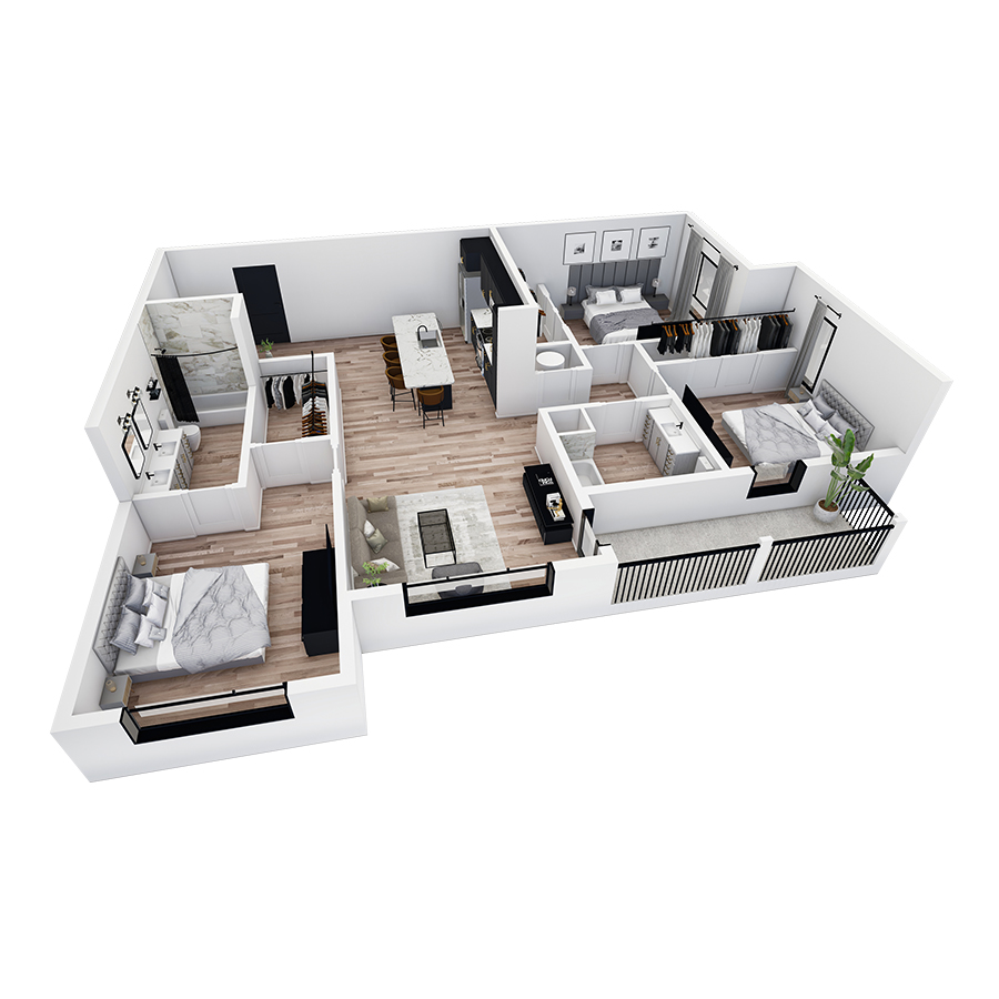 C1 floor plan