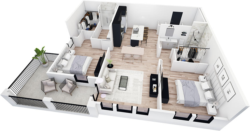 B3 floor plan