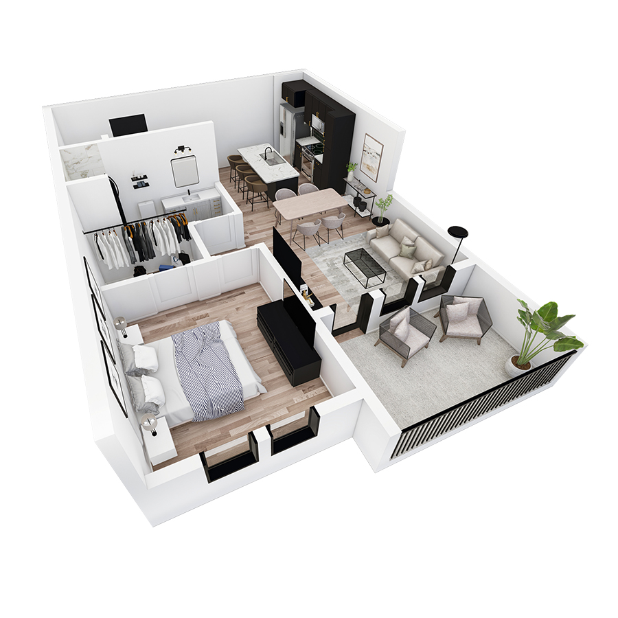 A2 floor plan