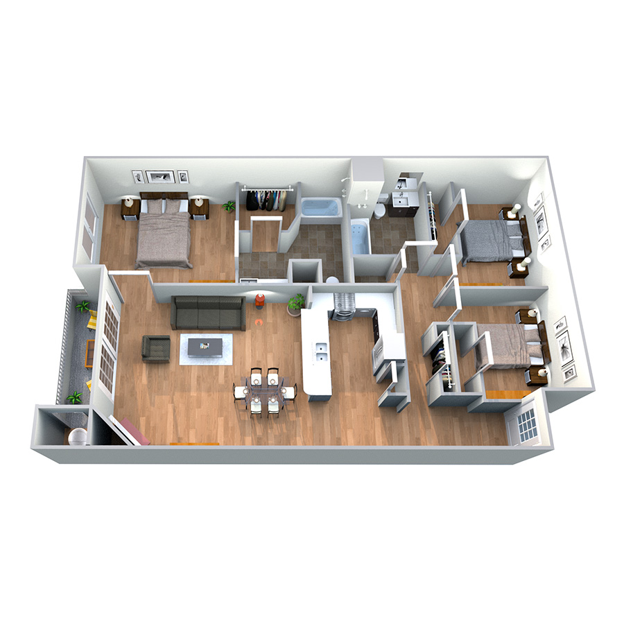 C1 floor plan