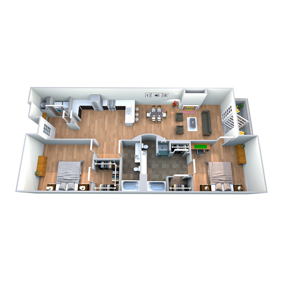 B2 floor plan