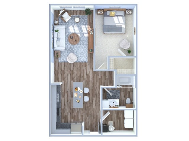 A2 floor plan