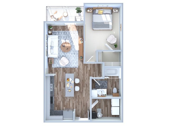 A1 floor plan