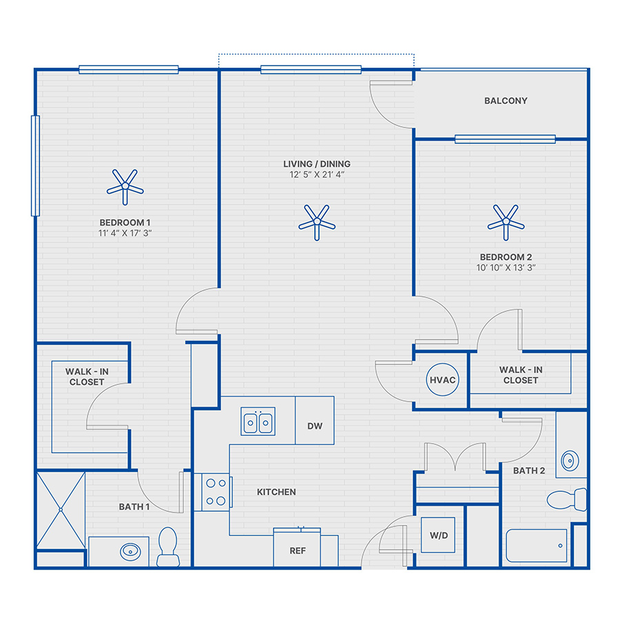 Montauk ADA floor plan