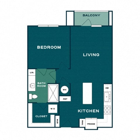 A2 floor plan