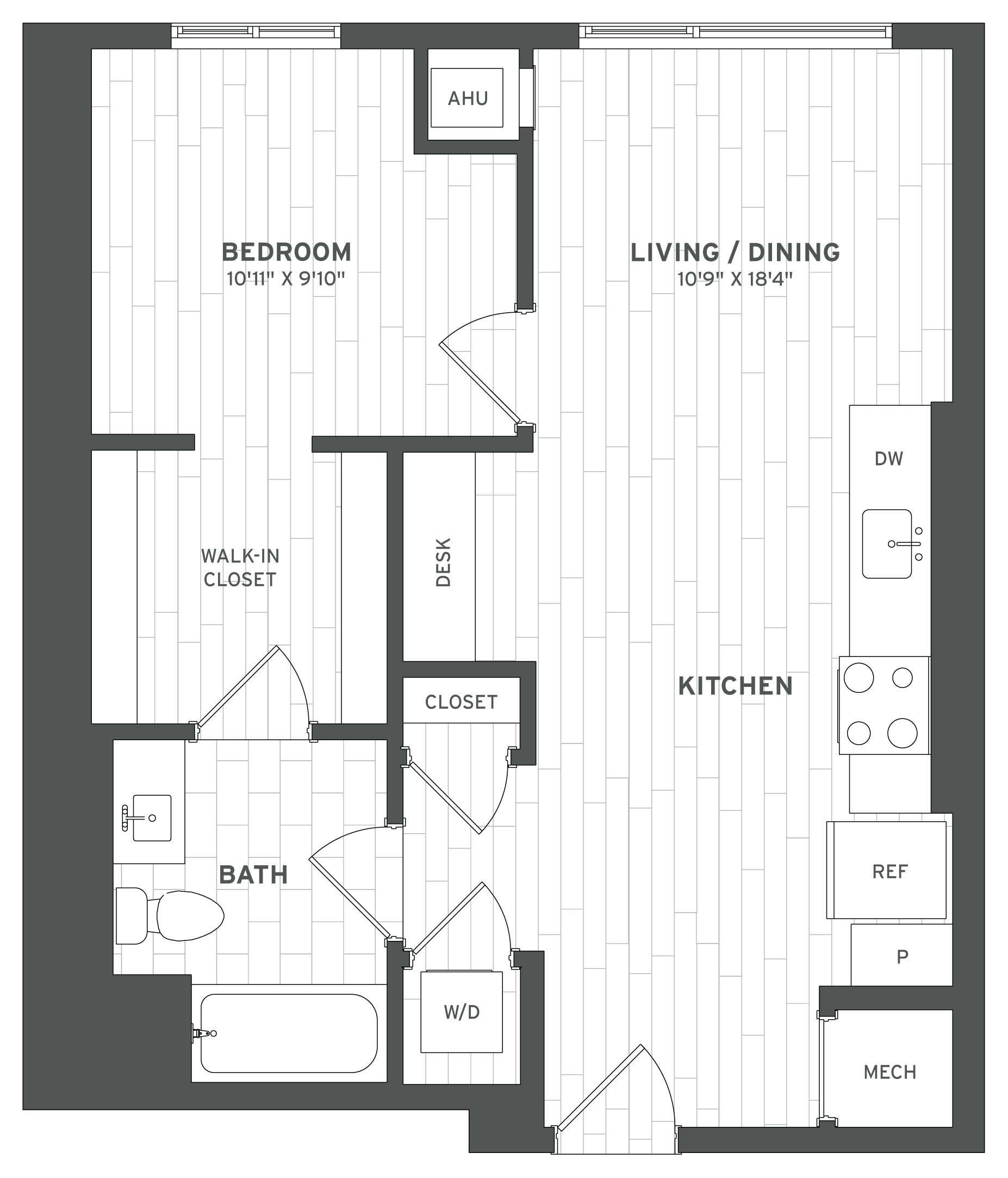 A2.1 floor plan