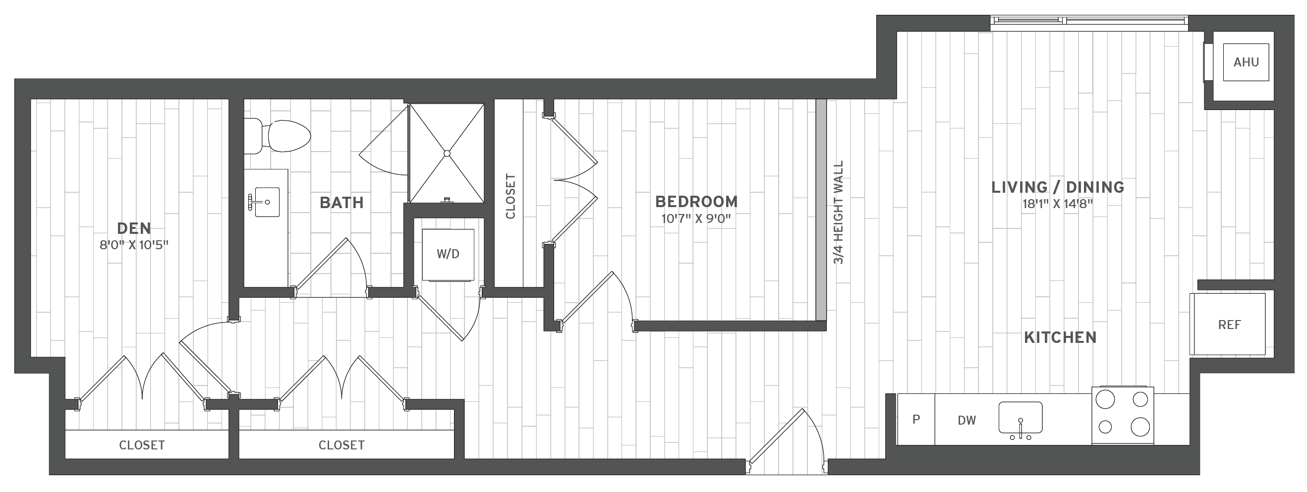 J6.1 Den floor plan