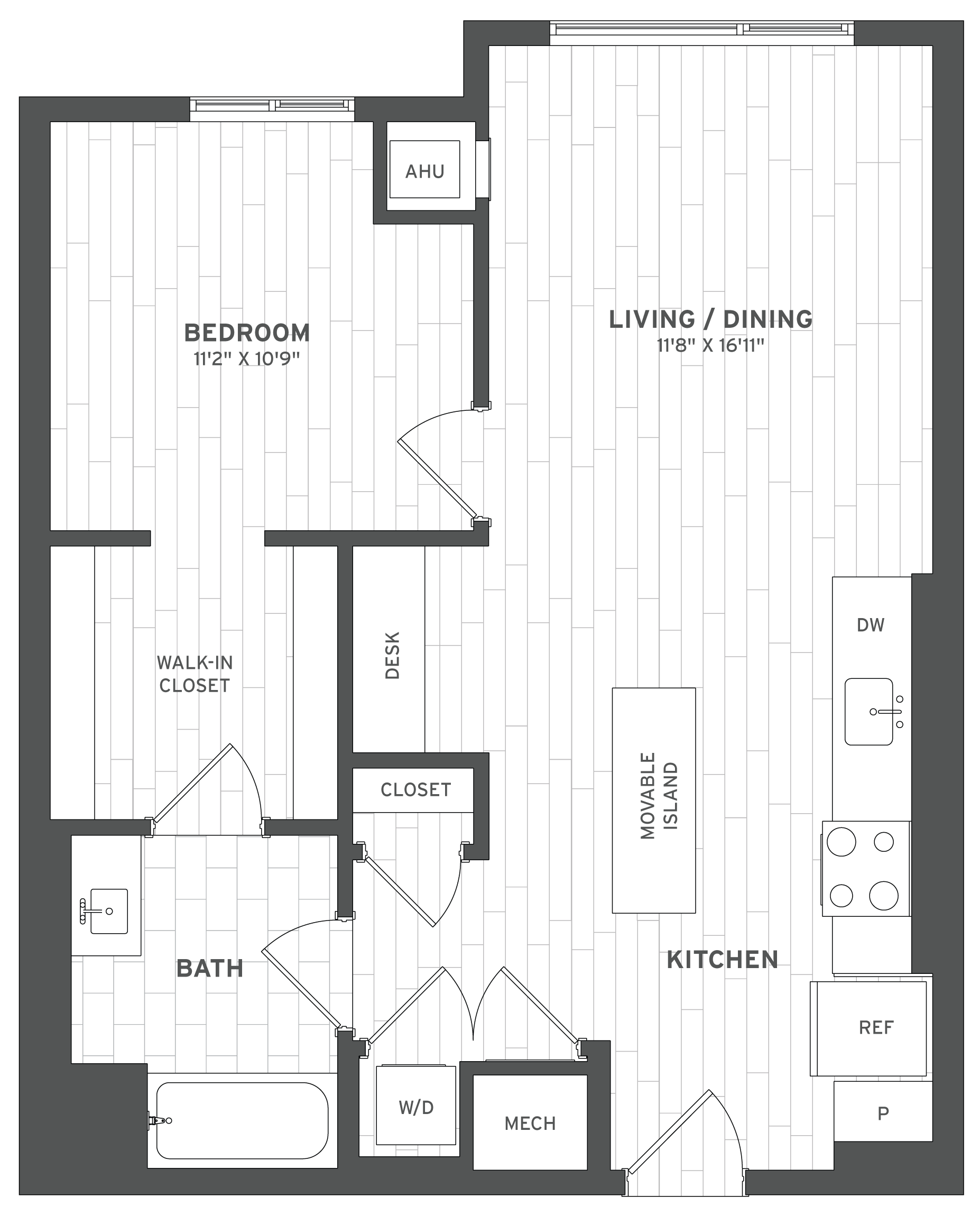 A2 floor plan