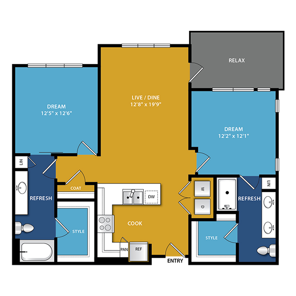 B2 floor plan
