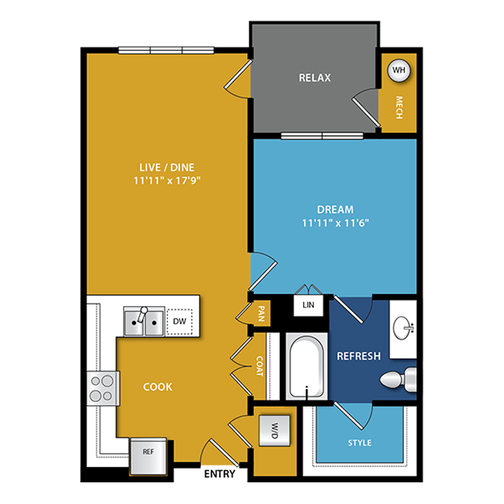 A1 floor plan