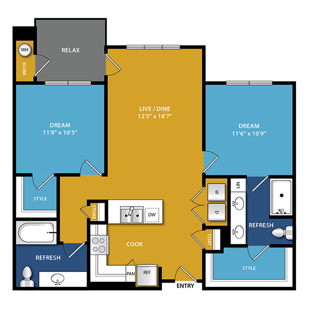 B1 floor plan