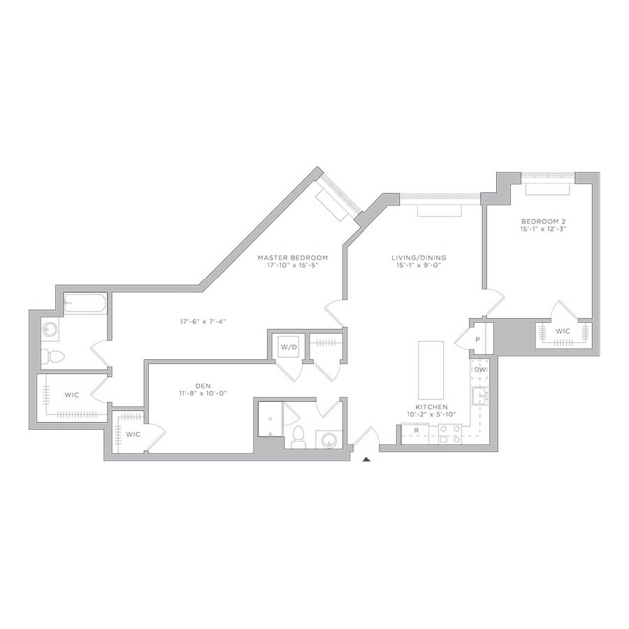 BLB13D floor plan
