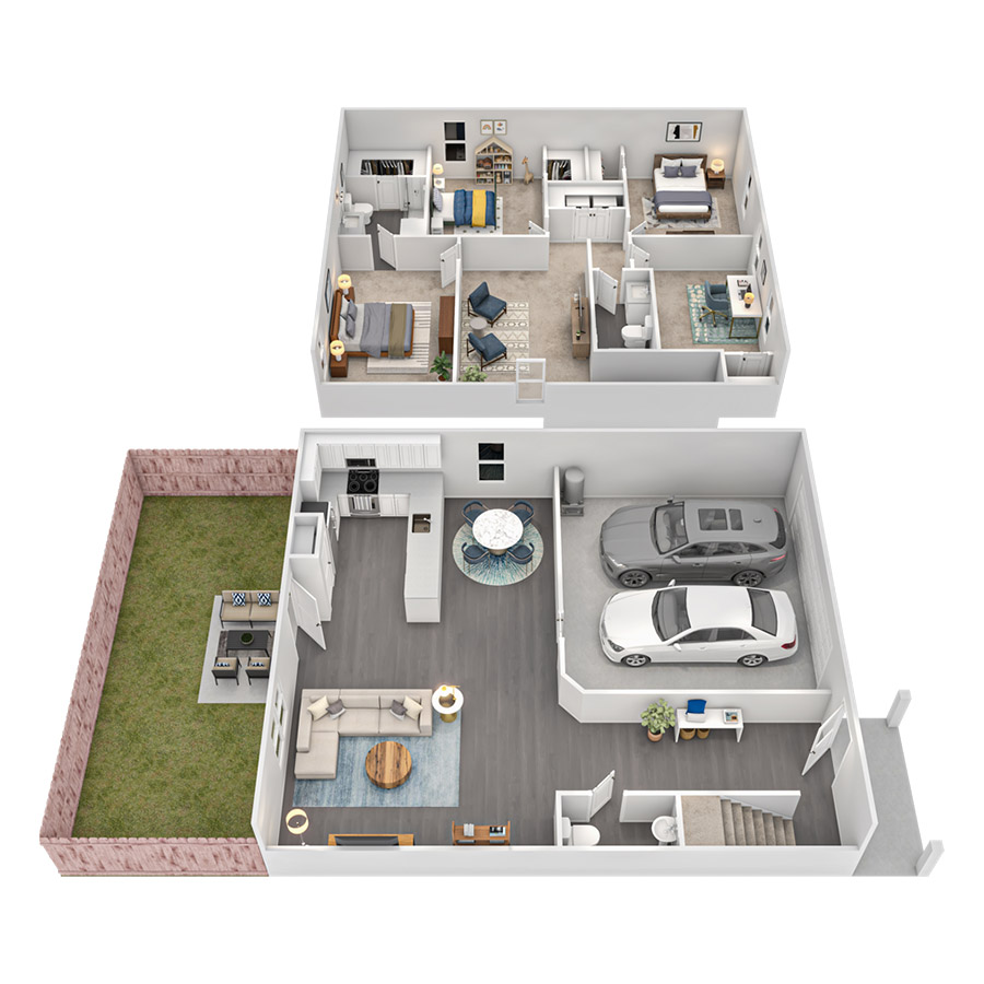 Whitetail floor plan