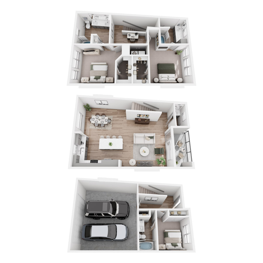 TH4B floor plan