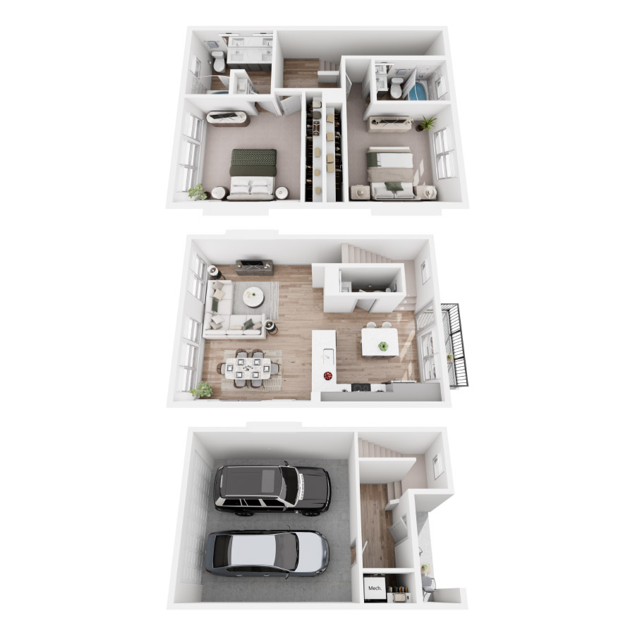 TH2 floor plan
