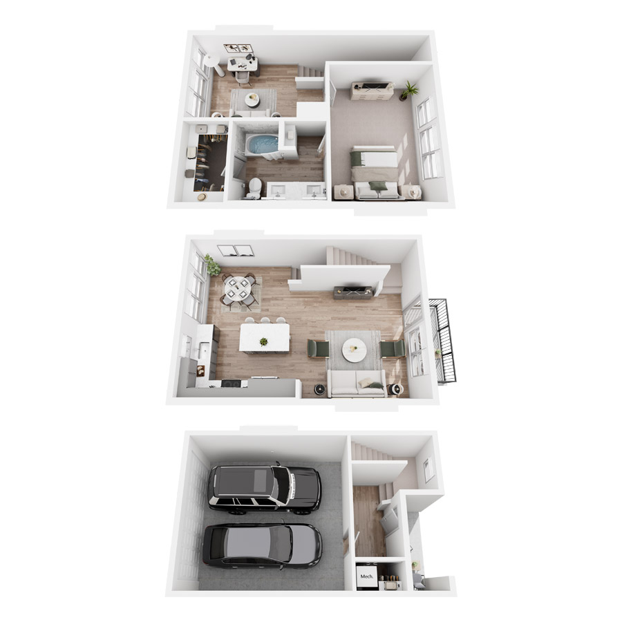 TH1 floor plan