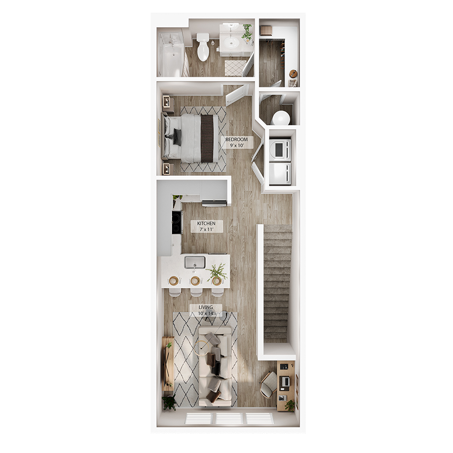 Studio Grand Overlook floor plan