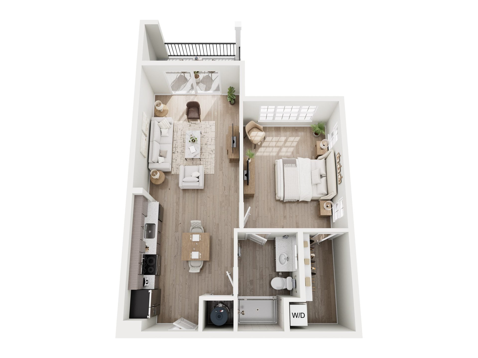 1B7b floor plan