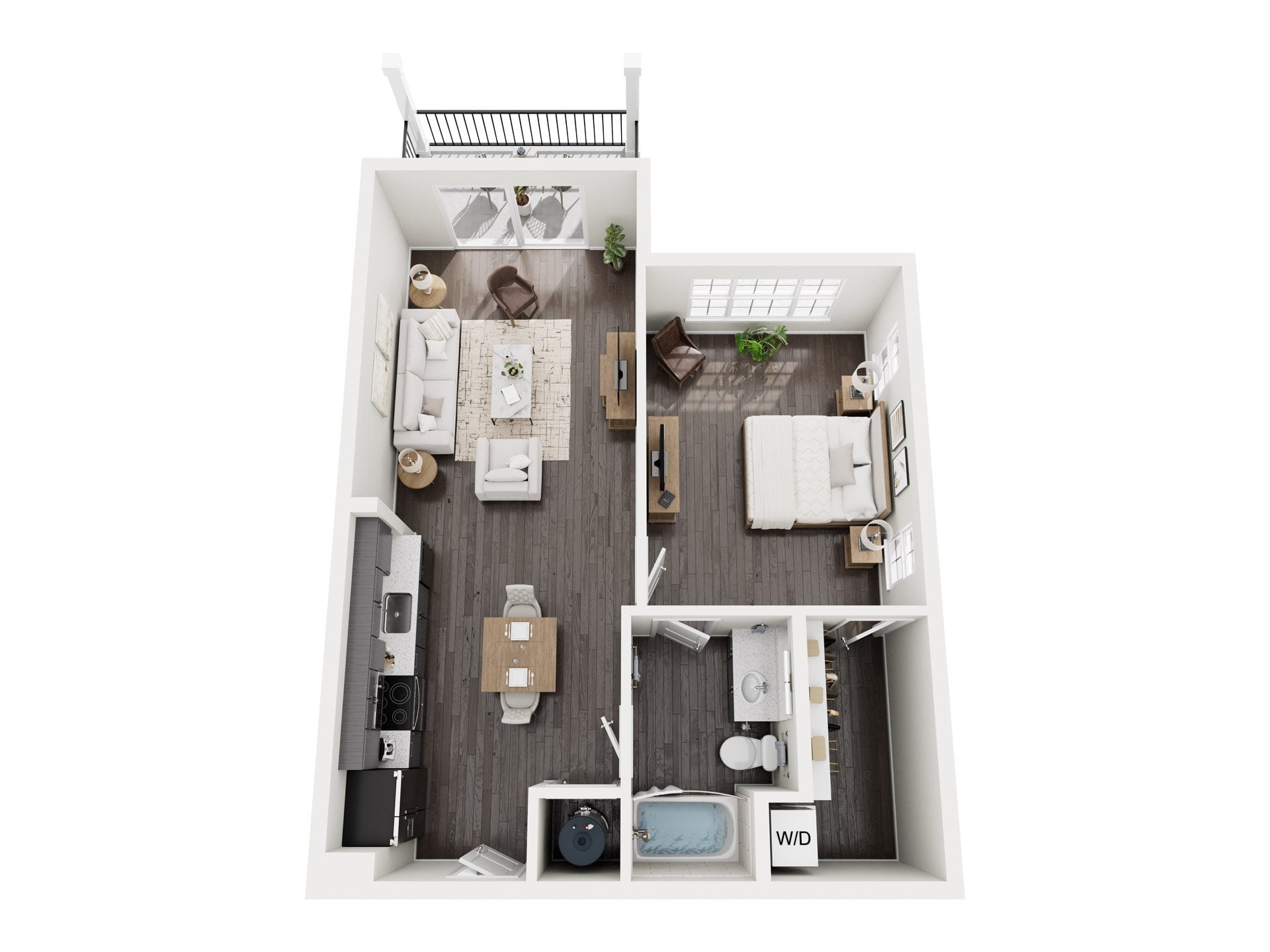 1B4a floor plan