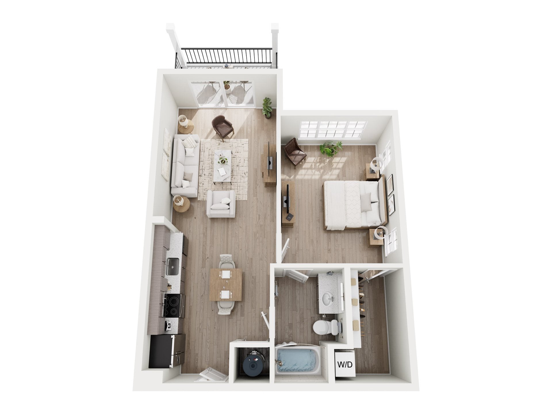1B4b floor plan